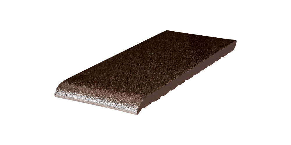 Клинкерная плитка для подоконников Коричневый глазурованный (02) Brown-glazed Клинкерная плитка для подоконников Коричневый глазурованный (02) Brown-glazed
