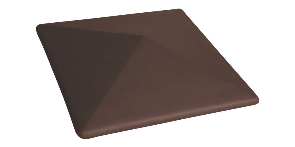 Клинкерный колпак для забора Коричневый (03) Natural brown Клинкерный колпак для забора Коричневый (03) Natural brown