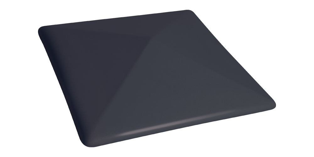 Клинкерный колпак для забора Полярная ночь (08) Polar night Клинкерный колпак для забора Полярная ночь (08) Polar night