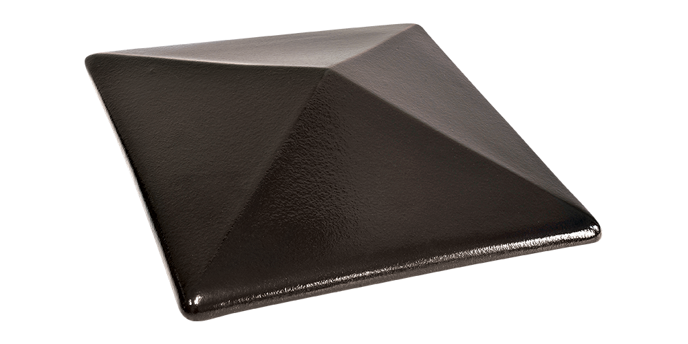 Клинкерный колпак для забора Ониксовый черный (17) Onyx black Клинкерный колпак для забора Ониксовый черный (17) Onyx black