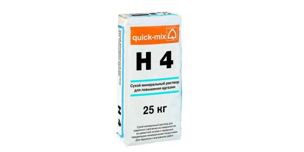 H4 Сухой минеральный раствор для повышения адгезии