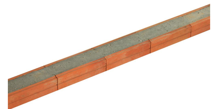 Керамобетонная перемычка Porotherm 120/65 Керамобетонная перемычка Porotherm 120/65